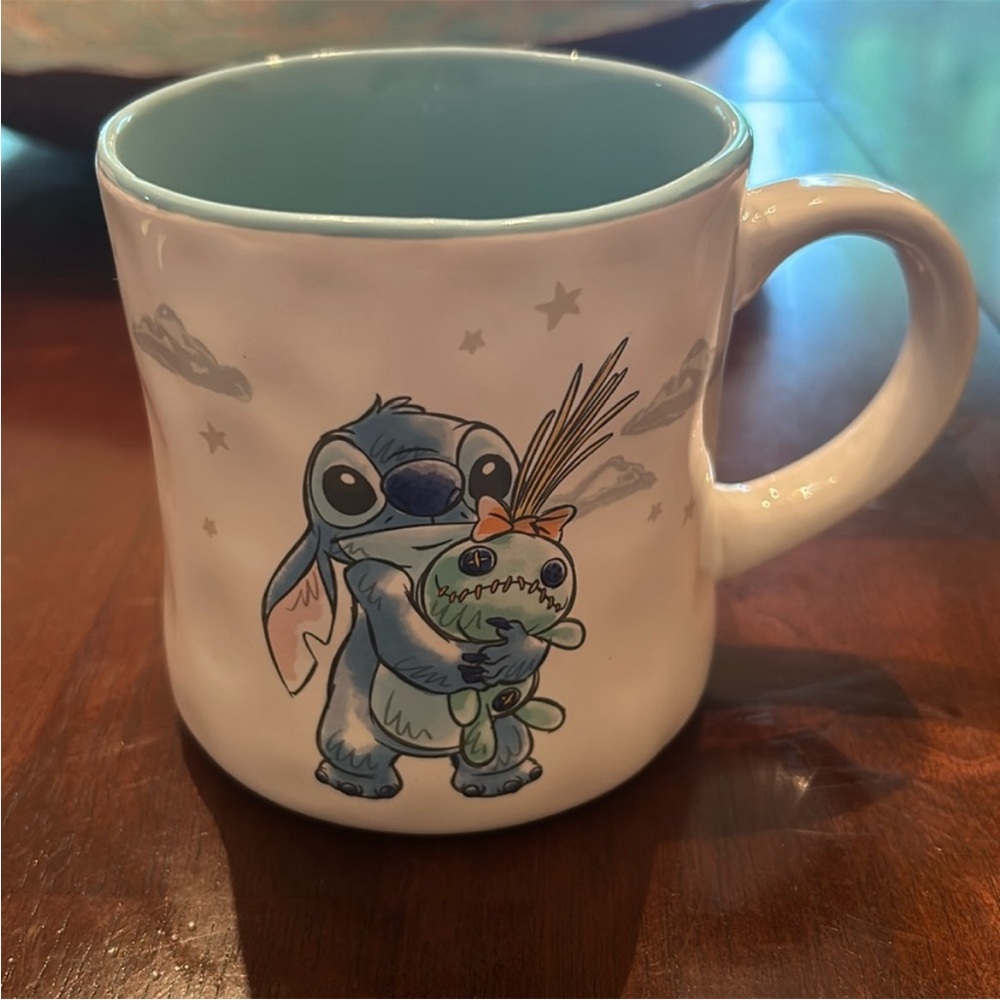 Disney Stitch and Scrump Starry night mug
